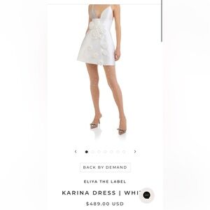 Eliya the Label Karina Dress NWT Size M